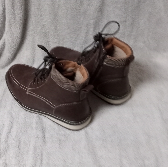 Bruno Marc Apache size 8.5 lace up zippered combat motorcycle hiking boots - Picture 3 of 9